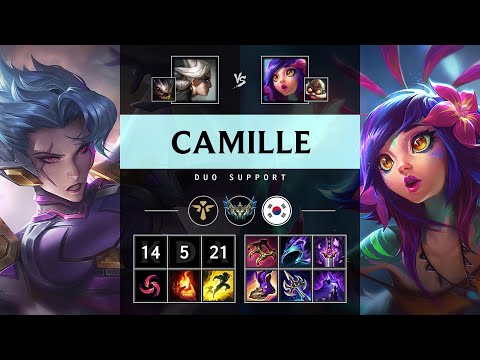 Camille Support vs Neeko: Vision Controller - KR Challenger Patch 14.21