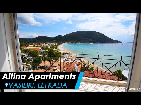 Altina Apartments, Privatunterkunft im Ort Vasiliki, Griechenland - Video