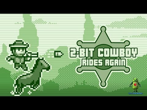 2-bit Cowboy Rides Again (iOS/Android) Gameplay HD