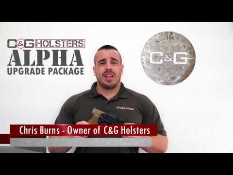 C&G Holsters Showcases their ALPHA UPGRADE PACKAGE