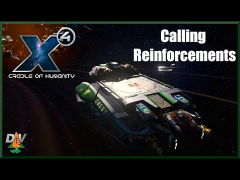 Calling Reinforcements in Project Genesis Ep 14 X4 Foundations 4.0 Cradle of Humanity