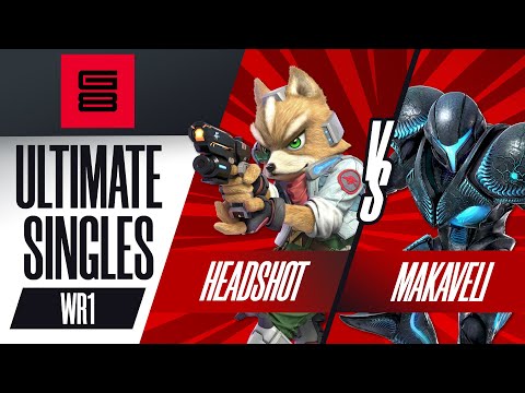 Headshot vs Makaveli - Pools Ultimate Singles - Genesis 8 | Fox vs Dark Samus