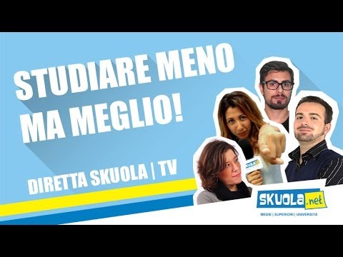 Metodo di studio: come andare meglio studiando meno