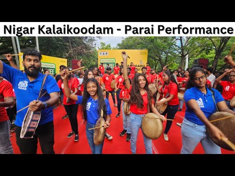 Nigar Kalaikoodam🎭🥁 - Parai Performance | Carefree Sundays #racecourse #coimbatore #explore #video