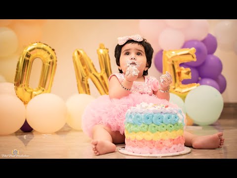 Devika 1st BirthDay | Cake Smash | Baby Shoot | Fokal Point Productions | Yamunanagar