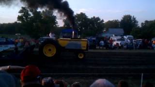 preview picture of video 'minneapolis moline Tractor Pull at Radcliffe 07/20/2013'