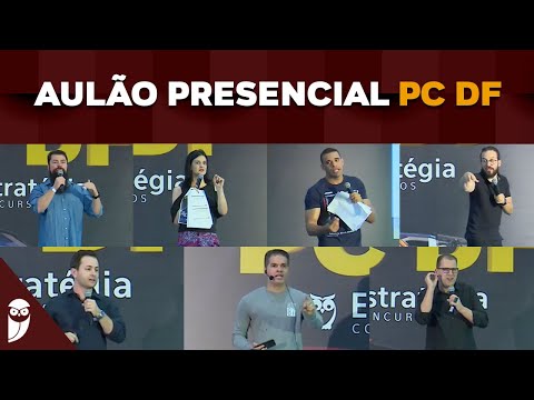 Revisão de Véspera PC DF: Aulão Presencial