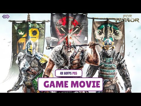 FOR HONOR [Campaign] All Cutscenes The Movie [GAME MOVIE] 4K 60FPS PS5