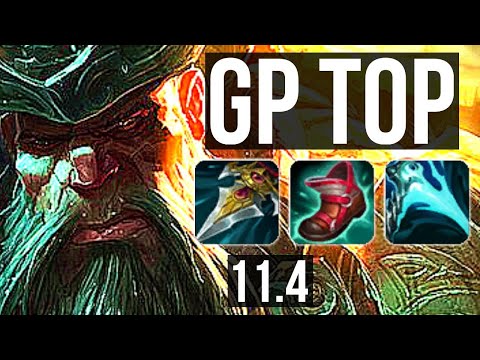 GANGPLANK vs RYZE (TOP) | 3.1M mastery, 1500+ games, 10/1/1, Legendary | EUW Diamond | v11.4