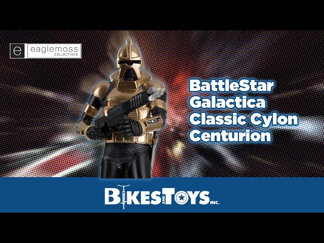 Vídeo relacionado con Battlestar Galactica Colección de Naves espaciales de la Serie Special Modern Centurion (20 cms)
