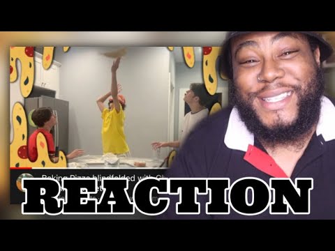 ABSOLUTE CHAOS! Baking Pizza blindfolded with Chris! - Sturniolo Triplets | Joey Sings Reacts