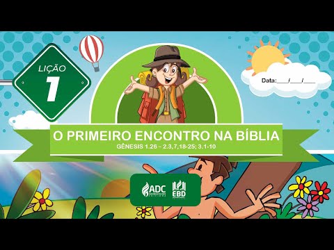 Sunday School Lesson 1 | PRIMARY | The First Encounter in the Bible.
