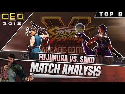 SFV AE Match Analysis: CEO 2018 Top 8 - Fujimura vs. Sako