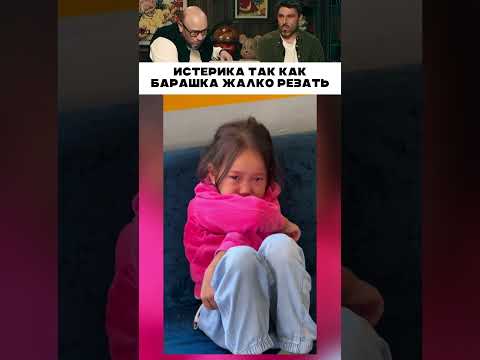 Истерика так как барашка жалко резать 😅
