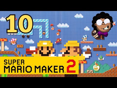 Let's Try Super Mario Maker 2 with Mog Episode 10: Nabuz puzzle levels are fun...until link