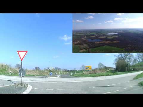 Kirchbarkau - Schleswig-Holstein video und B404 - Car Dashcam Videos aus Deutschland doku in Germany