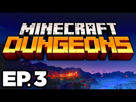 TheWaffleGalaxy - 🌵 CACTI CANYON, AWESOME LOOT, FIND THE DESERT TEMPLE! - Minecraft Dungeons Ep.3 (Gameplay Lets Play)