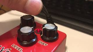 Video thumbnail for Quick review pedal Axcess Distortion DS101 by Rodrigo Ramos