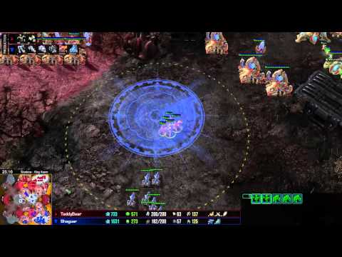 Teddybear (p) Vs Shaguar (t) - Starbow cast with DrennoC and Xiphias