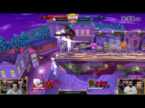 BigWinSmash 46 - Losers Top 8 - Sad (Ganondorf) v Hexicate (Mewtwo)