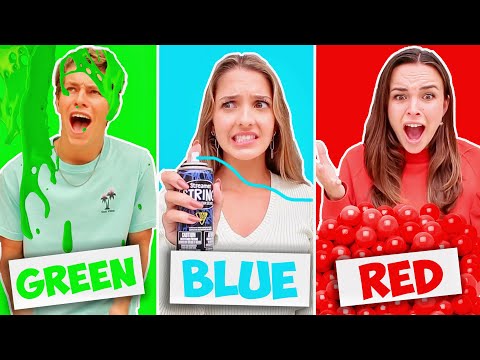 USING ONLY ONE COLOR TO PRANK BRENT!! - YouTube