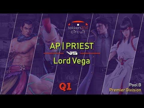 #TEKKEN254Circuit | Premier Q1 - Pool B: AP | PR1EST (Jack-7/Feng) vs Lord Vega (Dragunov/Kazumi)