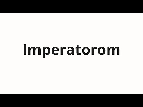 How to pronounce Imperatorom | Императором (Emperor in Russian)