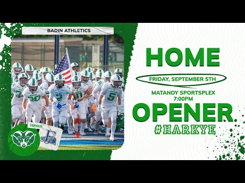 Historic Night for Badin Football–Edgewood Cougars at Badin Rams (LIVE from the Matandy SportsPlex!)