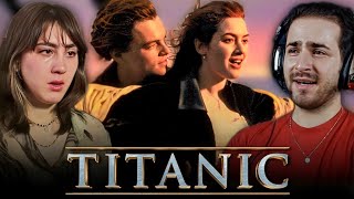 COUPLE WATCH TITANIC (1997) TOGETHER - MOVIE REACTION - REVIEW