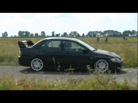 AB Cup & BMW Challenge 2012 - Oleśnica - Kaczorowski / Jarych - Mitsubishi Lancer evo 9