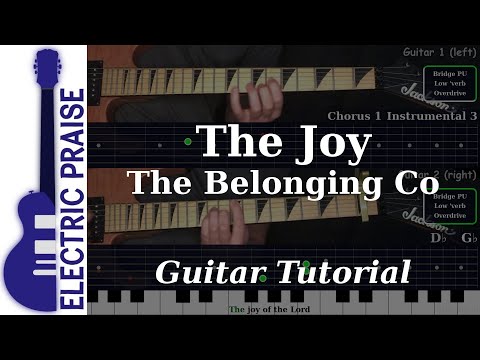 The Joy - The Belonging Co | Electric Guitar Playthrough (With TABS)