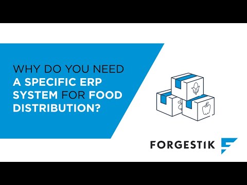 Why do you need a specific ERP system for Food Distribution?