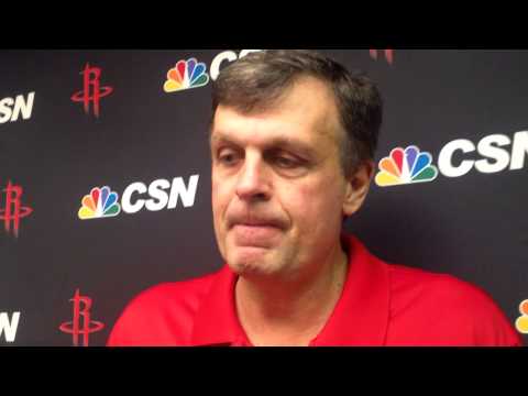 Rockets coach Kevin McHale explains why they miss Omer Asik|Video