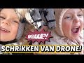 PAARDEN REAGEREN WILD OP DRONE ?( het land van Bartje) | Bellinga Familie Vloggers #1193