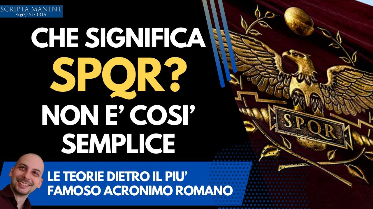 Che significa SPQR? La risposta non è così semplice