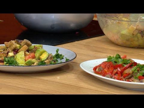 Speca te kuq me biftek & sallate me pule – Receta nga Florenca Reçi | ABC News Albania