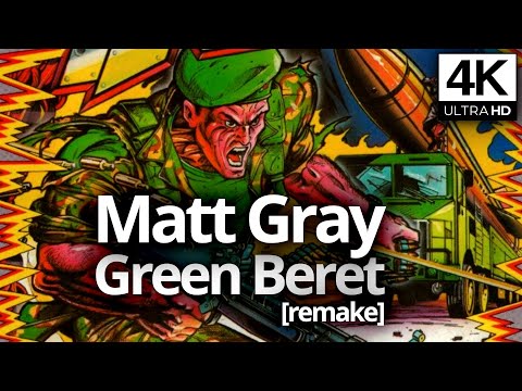 Green Beret by Matt Gray + Martin Galway - remake remaster remix video by Kim Rom