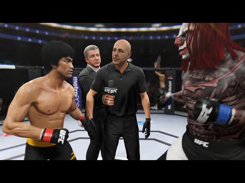 Bruce Lee vs. Hoxton Payday - EA Sports UFC 2 - Crazy UFC