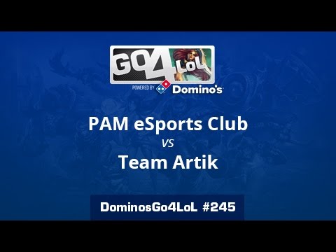 PAM eSports Club vs. Team Artik - Semifinal - Domino's Go4LoL #245