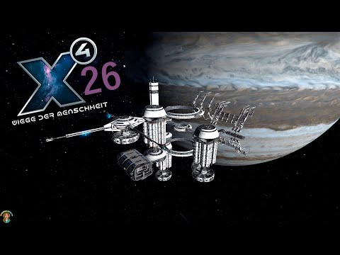 X4 Foundations Wiege der Menschheit DLC Let's Play Deutsch #26 - Teleportation Reichweite II
