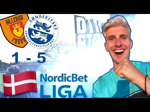 PYRO-FAIL & WILDE AUSWÄRTSFAHRT in DÄNEMARKs 2. LIGA 🤯 | Hillerød Fotbold - SønderjyskE STADIONVLOG