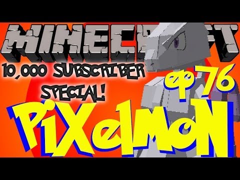Pixelmon Ep. 76 - 10,000 Subscriber 2-Hour Special! MEWTWO and Q+A! (Minecraft Pokemon Mod)
