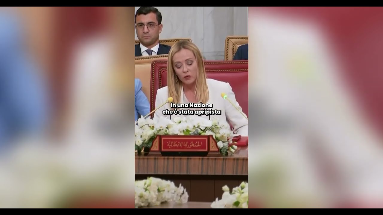 MELONI: "CHI SCEGLIE DI VIVERE IN UN PAESE STRANIERO DEVE RISPETTARNE LEGGI, CULTURA E TRADIZIONI"