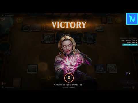 Omega Deck in Action featuring Lich's Mastery and Axis of Mortality - Magic: The Gathering Arena