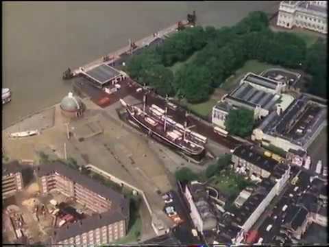 Greenwich from the air | Cutty Sark | 1980