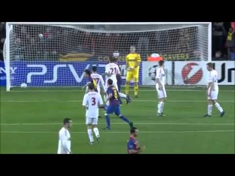 5 goles de LEO MESSI al Bayer Leverkusen 2012 por Champions League