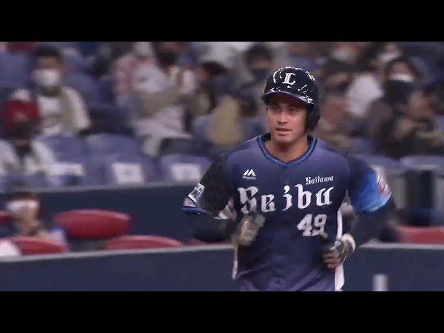 【6回表】完璧に捉えた!! ライオンズ・ブランドン 第3号ソロホームラン!! 2021年10月21日 オリックス・バファローズ 対 埼玉西武ライオンズ