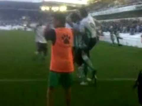 Gol de Kaludjerovic de Penalti contra el Recreativo