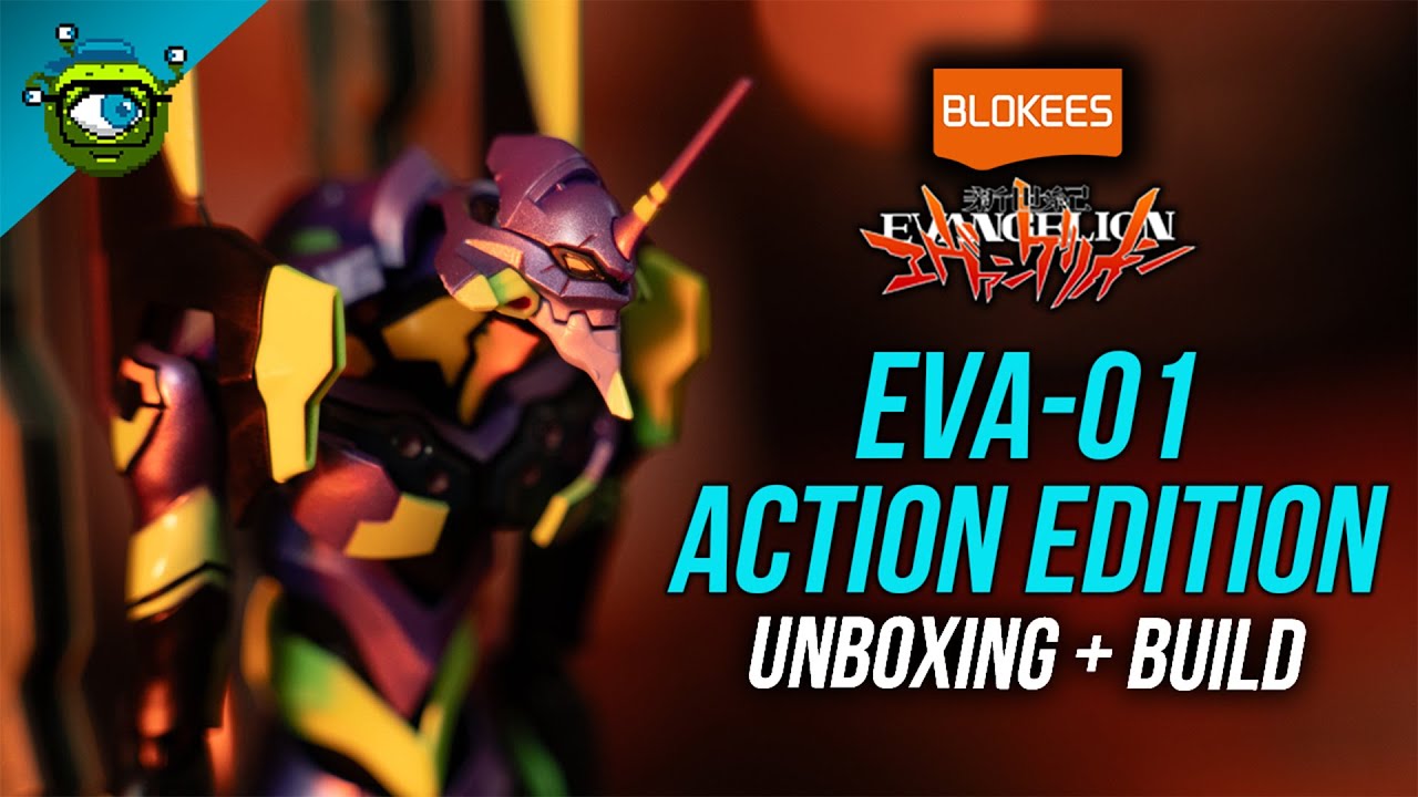 The Evangelion Kit Everyone Deserves! | Blokees EVA-01 Action Edition Unboxing & Build