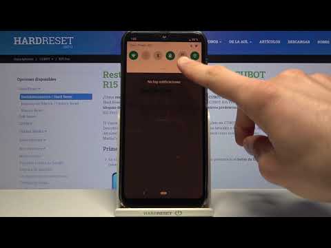 Cómo activar el modo oscuro en CUBOT R15 Pro - luz nocturna, programar modo oscuro